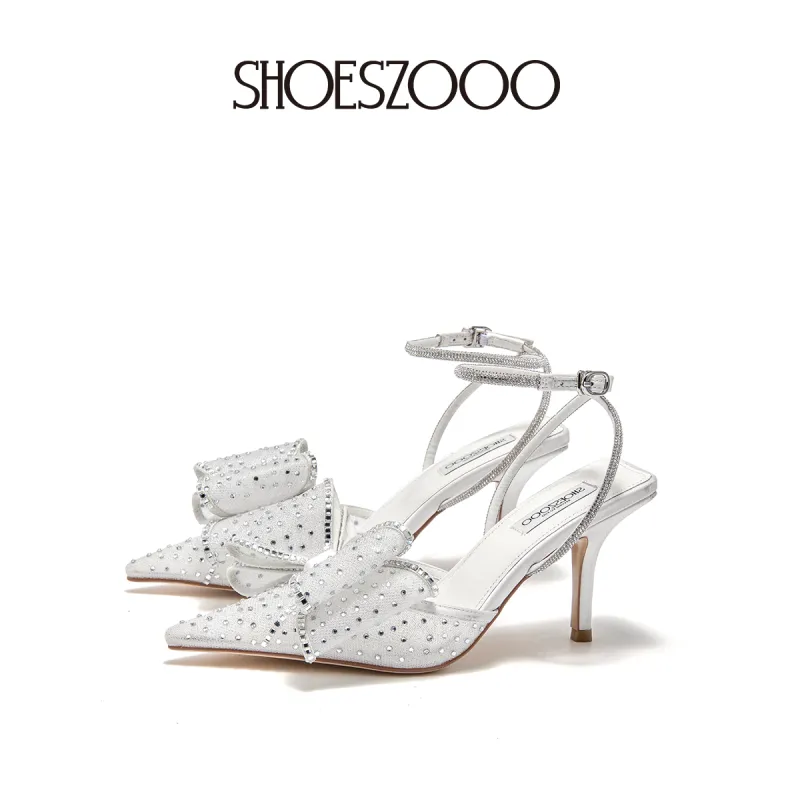 SHOESZOOO Slim Heel High Heels 8.5cm Women's Cloud Moon Gathering Stars-1