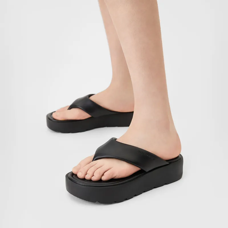 CHARLES&KEITH EVA Flip Flops 4.5cm Women's-3