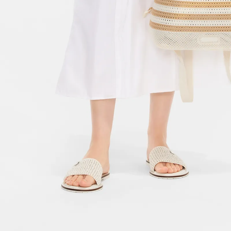 CHARLES&KEITH Composite Sole Slide Slippers 1.2cm Women's-4