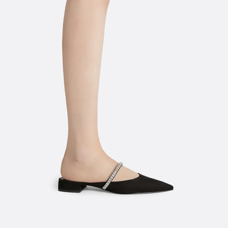 CHARLES&KEITH Closed Toe Slippers 2.1cm Women's-7
