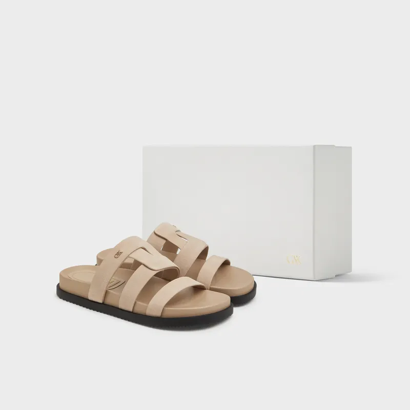 CHARLES&KEITH Composite Sole Slide Slippers 2.3cm Women's-3