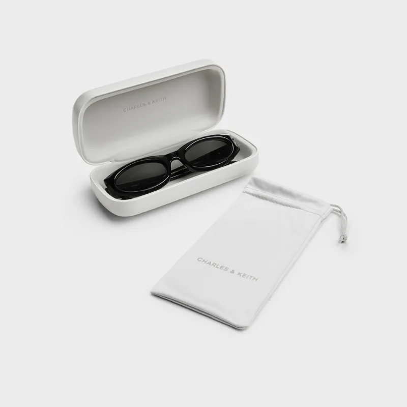 CHARLES&KEITH Sunglasses Women's Black-4