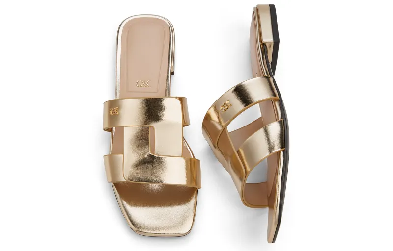 CHARLES&KEITH Composite Sole Slide Slippers 2cm Women's-7