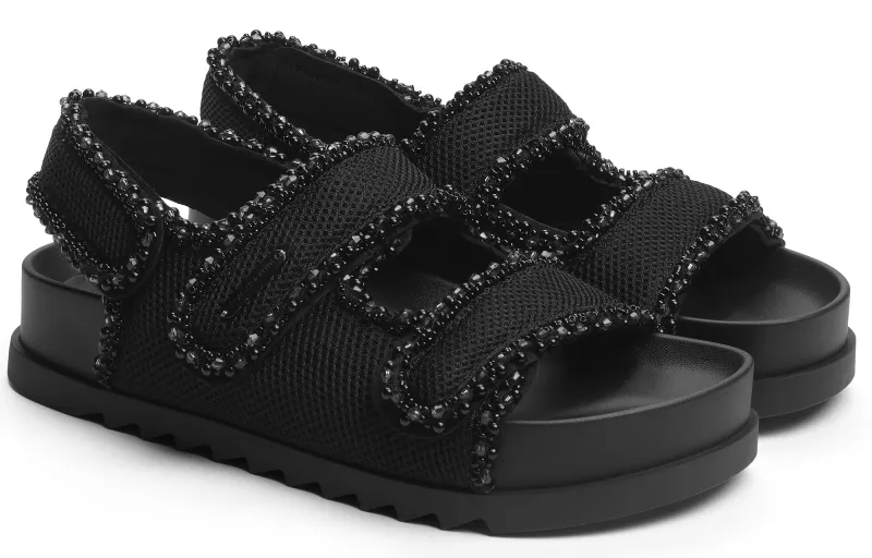 CHARLES&KEITH Small Ck One Strap Sandals 2.5cm Women's-1