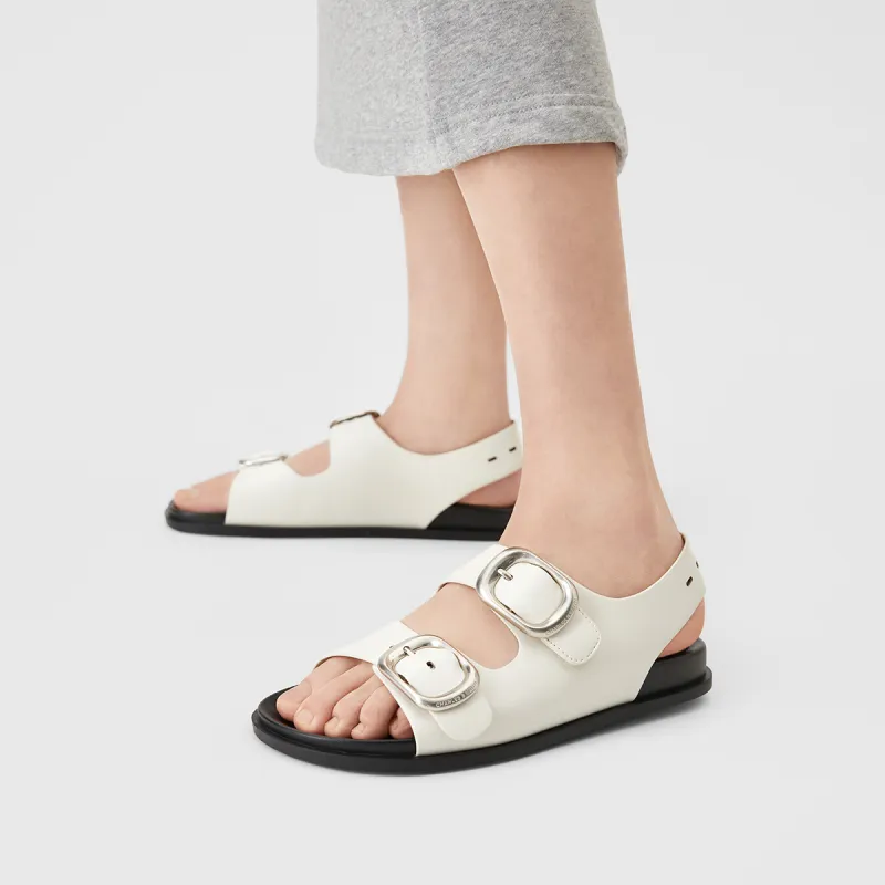 CHARLES&KEITH Small Ck One Strap Sandals 1.5cm Women's-7