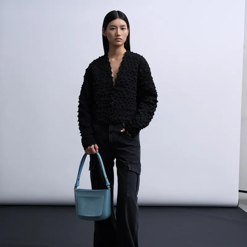 CHARLES&KEITH Handbags Dark Denim Blue-4