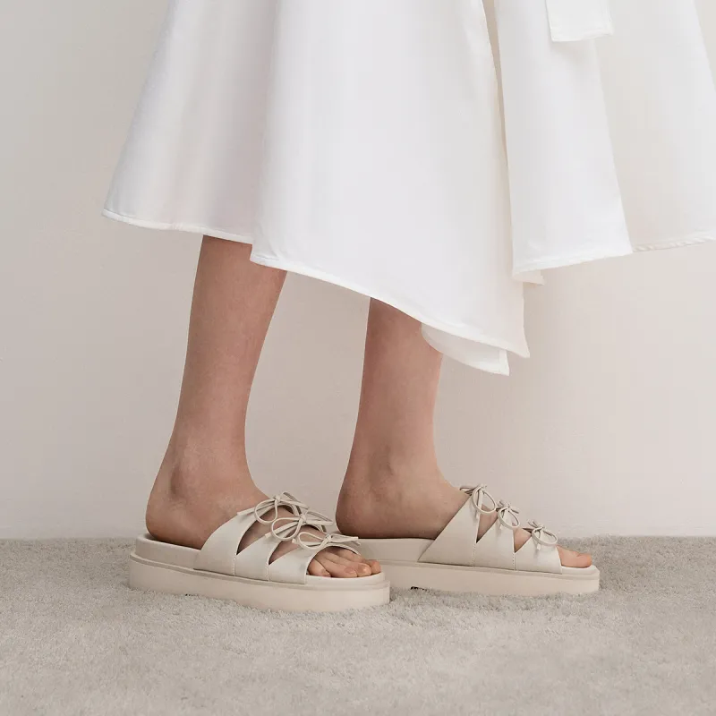 CHARLES&KEITH Composite Sole EVA Slide Slippers 5.5cm Women's-9