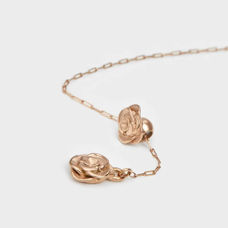CHARLES&KEITH Stainless Steel Earrings Women's Rose Gold/Silver-3
