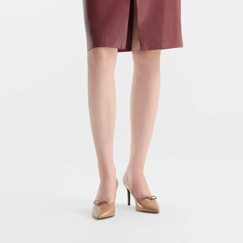 CHARLES&KEITH Small CK Slim Heel High Heels 8.2cm Women's-8