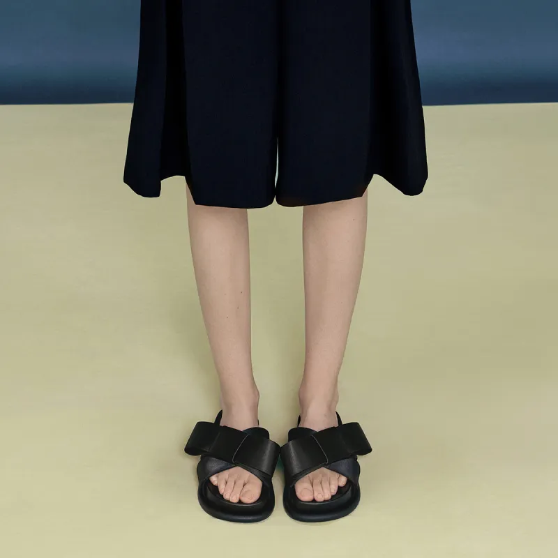 CHARLES&KEITH Composite Sole Slip Resistant Slide Slippers 3.5cm Women's-3