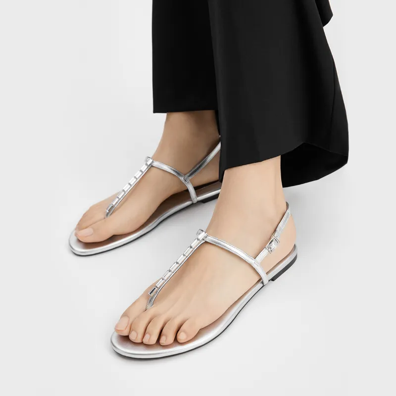 CHARLES&KEITH Small Ck One Strap Sandals Women's-3
