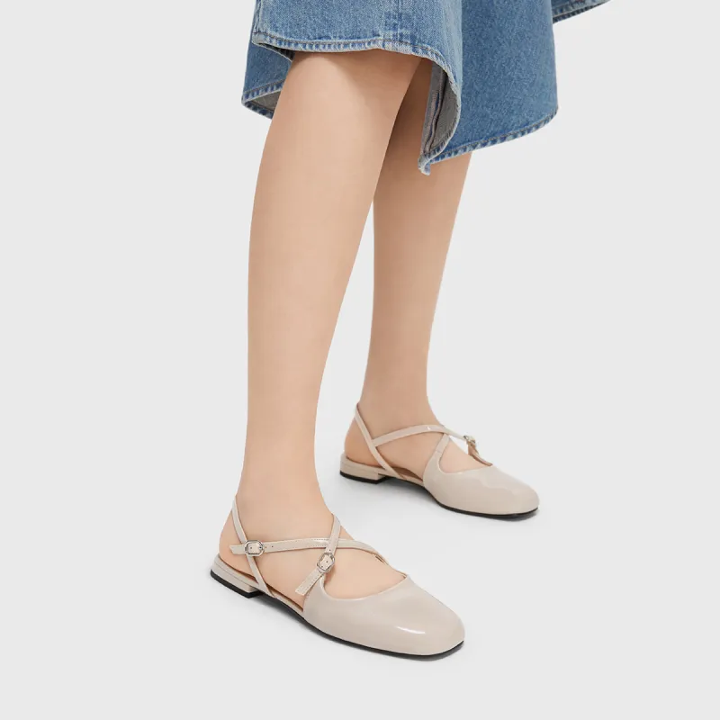 CHARLES&KEITH Small Ck One Strap Sandals 2.2cm Women's-3