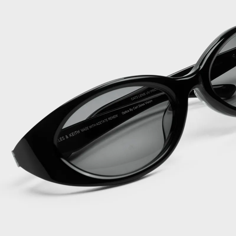 CHARLES&KEITH Sunglasses Women's Black-3