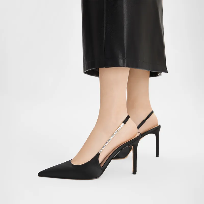 CHARLES&KEITH Small Ck One Strap Sandals 9.1cm Women's-5