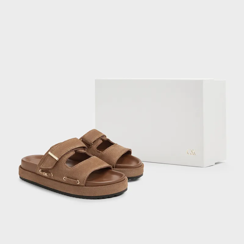 CHARLES&KEITH Composite Sole Slide Slippers 2.6cm Women's-7