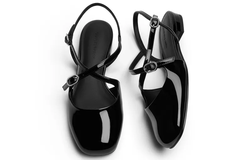 CHARLES&KEITH Small Ck One Strap Sandals 2.2cm Women's-6