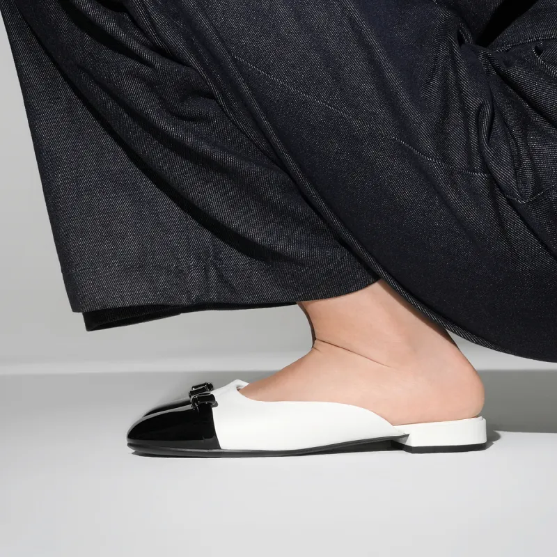 CHARLES&KEITH Composite Sole Slip Resistant Closed Toe Slippers 2cm Women's-3