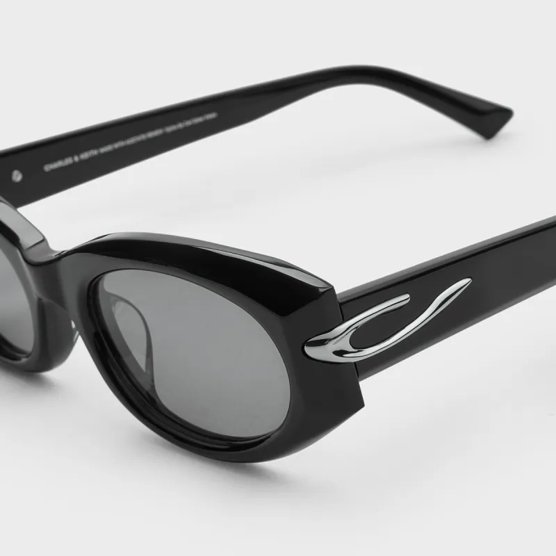 CHARLES&KEITH Sunglasses Women's Black-2