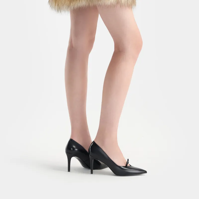 CHARLES&KEITH Small CK Slim Heel High Heels 8.2cm Women's-3