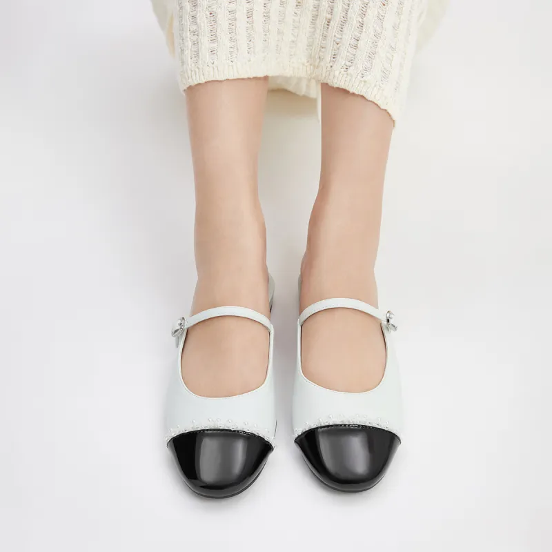 CHARLES&KEITH Composite Sole Slip Resistant Closed Toe Slippers 1.6cm Women's-3