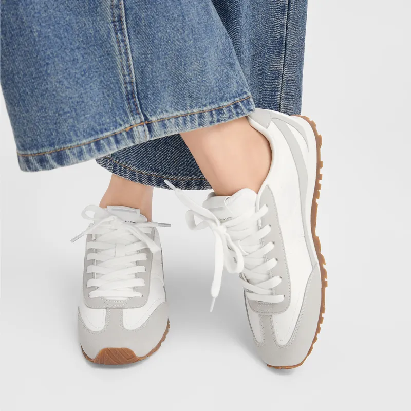 CHARLES&KEITH Small CK Slip-Resistant Low-Top Casual Shoes 1.6cm Women's-7