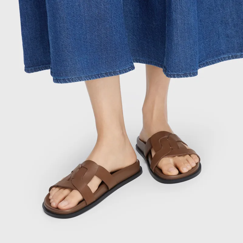 CHARLES&KEITH Composite Sole Slide Slippers 2cm Women's-8