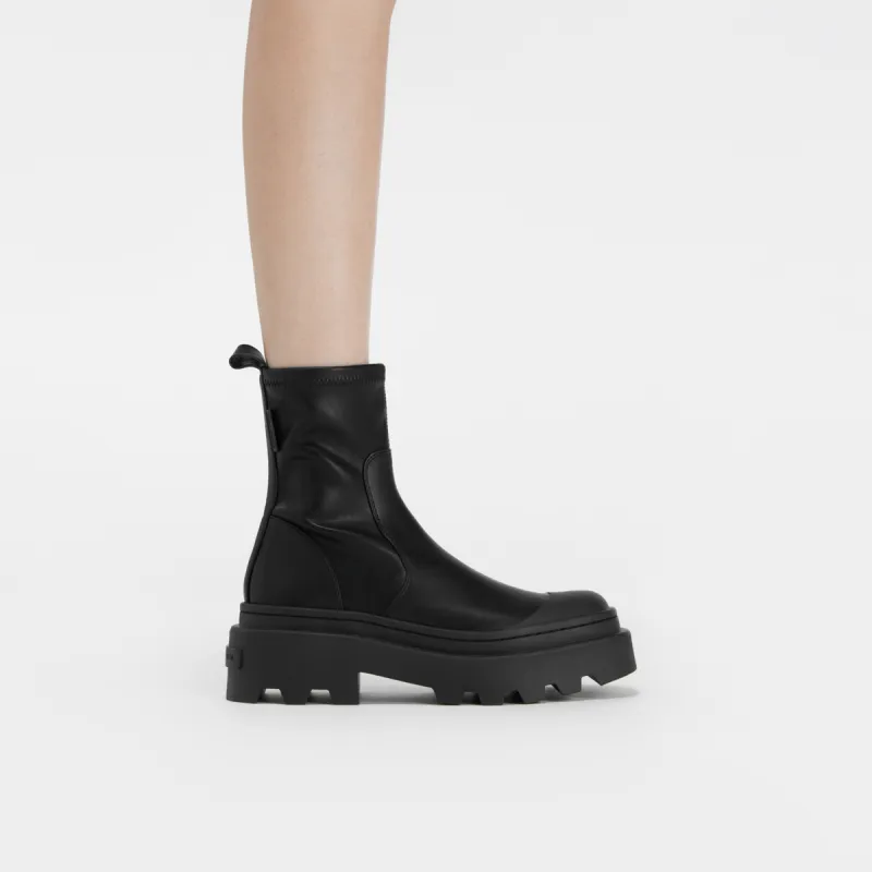 CHARLES&KEITH Ankle Boots 5.5cm Women's-3