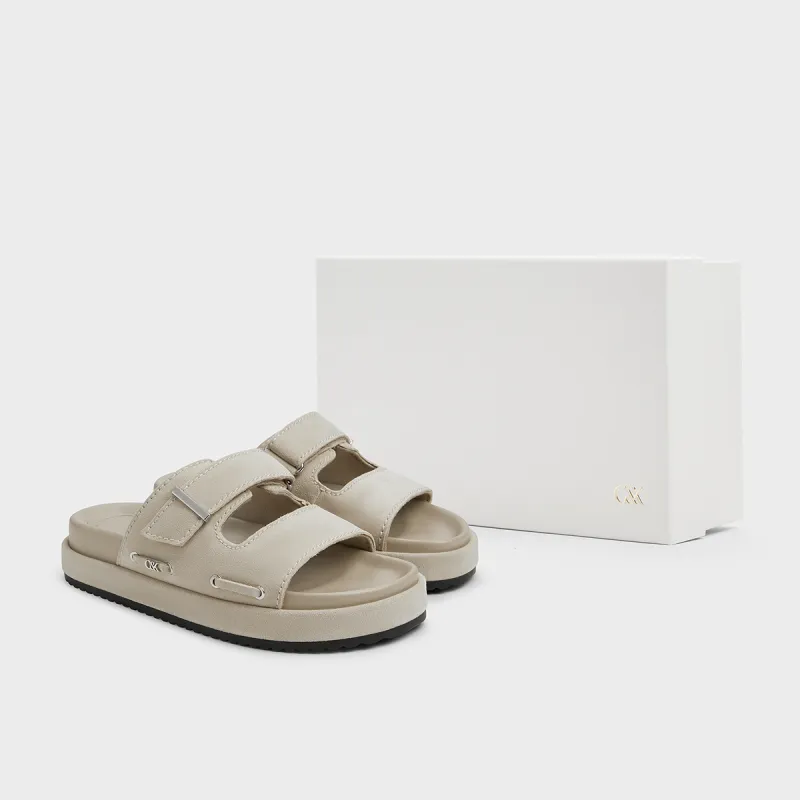 CHARLES&KEITH Composite Sole Slide Slippers 2.6cm Women's-3