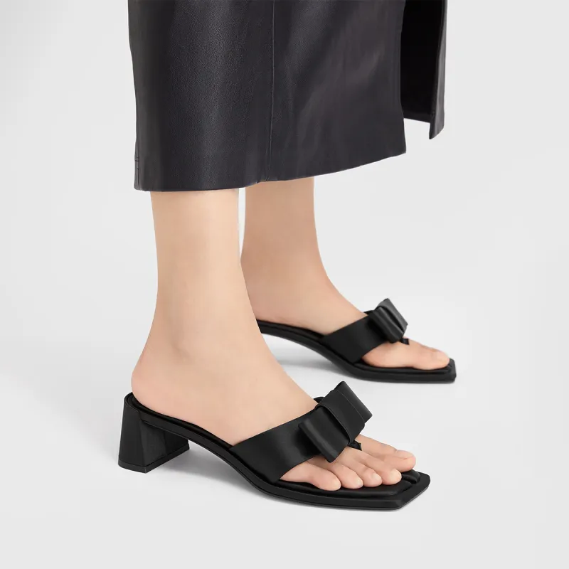 CHARLES&KEITH Composite Sole Flip Flops 5.5cm Women's-4