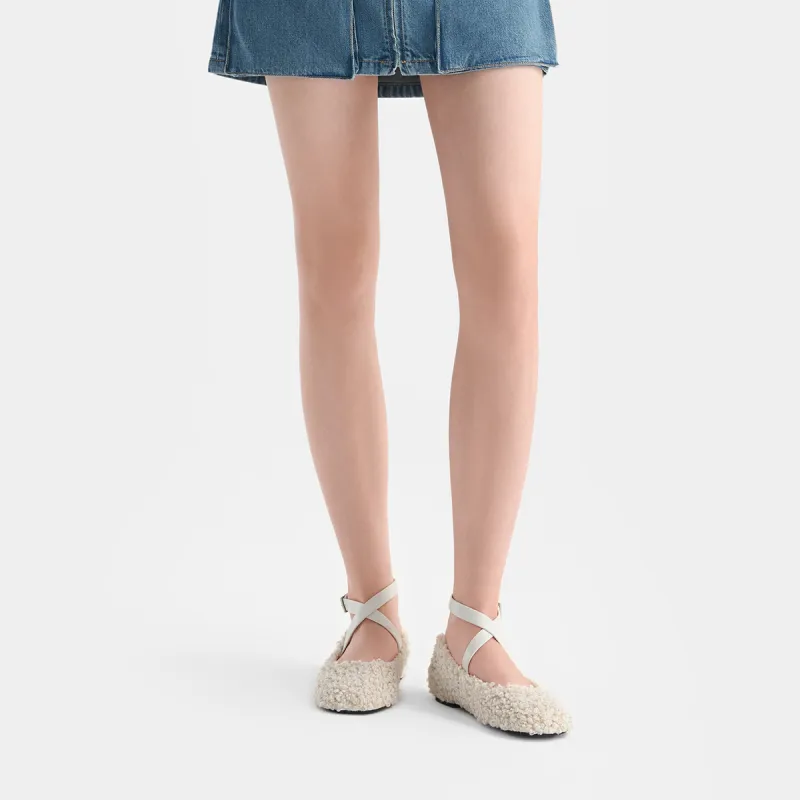 CHARLES&KEITH Small CK Casual Single Shoes 0.5cm Women's-11