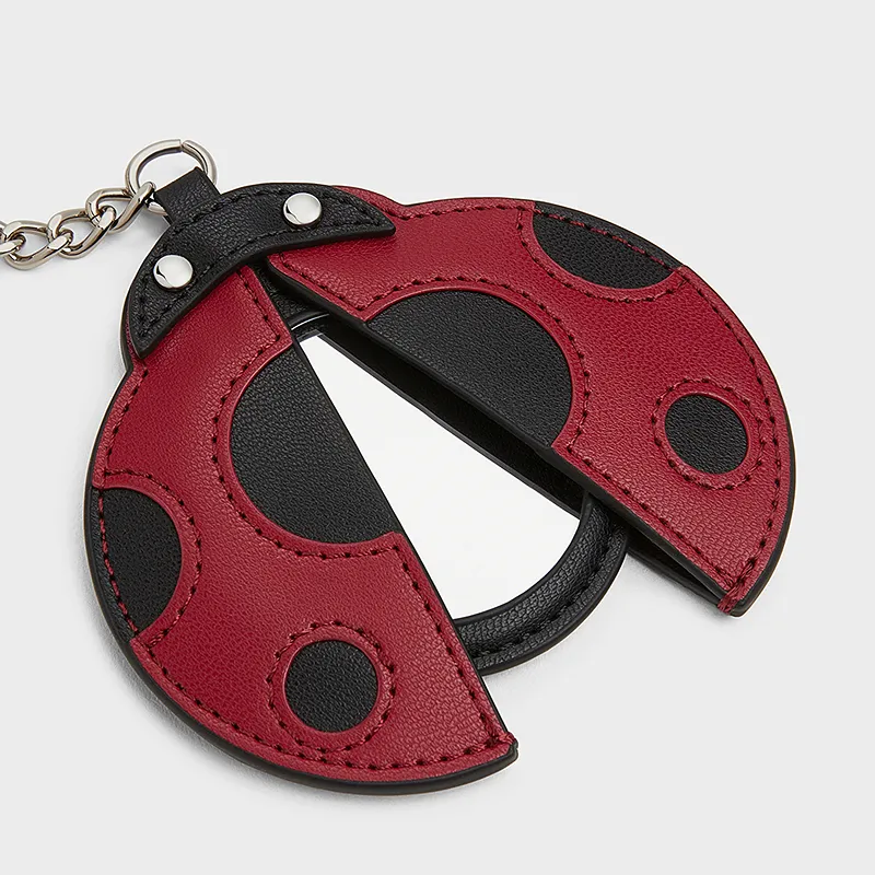 CHARLES&KEITH Polyurethane Bag Accessory Unisex Red-4
