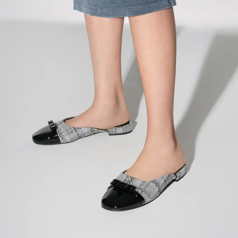 CHARLES&KEITH Composite Sole Slip Resistant Closed Toe Slippers 2cm Women's-12