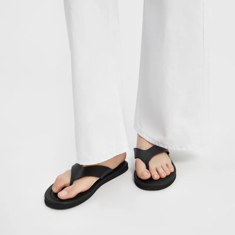 CHARLES&KEITH EVA Flip Flops 1cm Women's-11