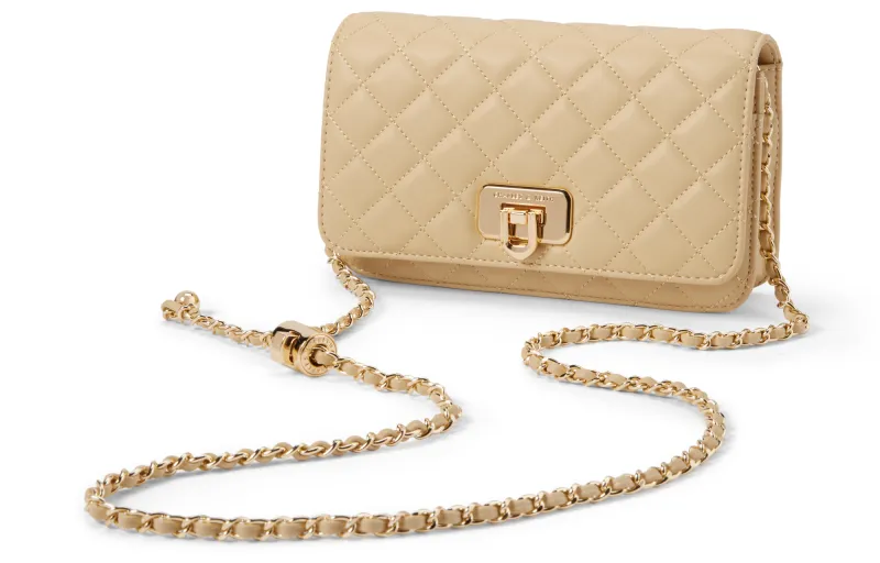CHARLES&KEITH PU Small Square Bag Shoulder Bag Regular Women's Black/Beige/Cream Milk White/Pink-10