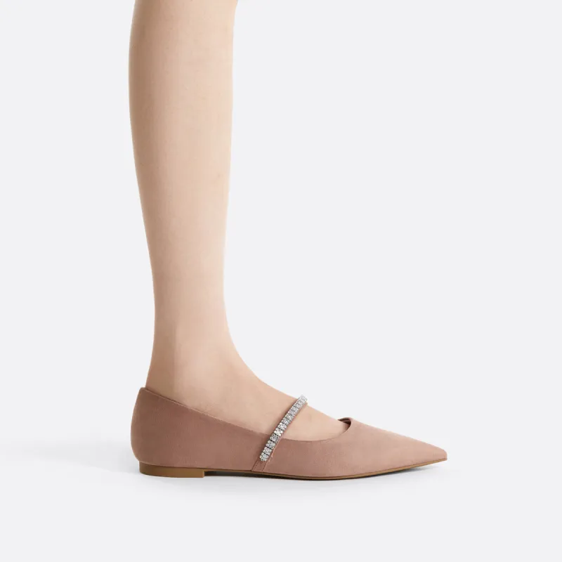 CHARLES&KEITH Small CK Casual Single Shoes 1cm Women's Multicolor-11
