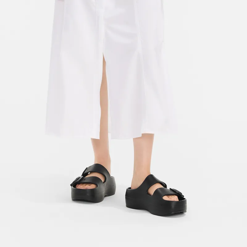 CHARLES&KEITH EVA Slide Slippers 5cm Women's-4