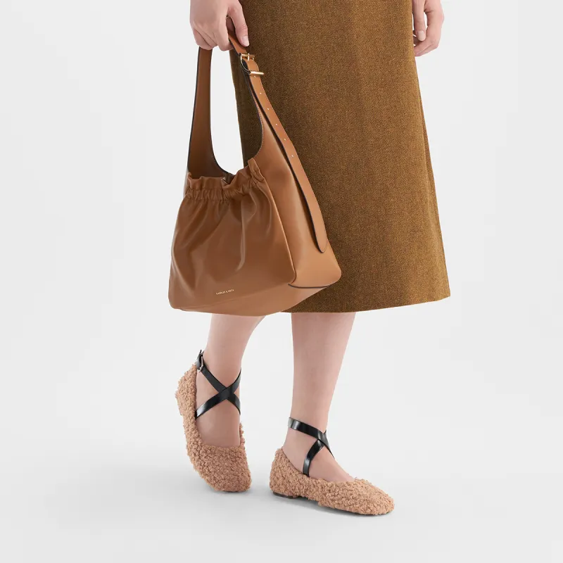 CHARLES&KEITH Small CK Casual Single Shoes 0.5cm Women's-4