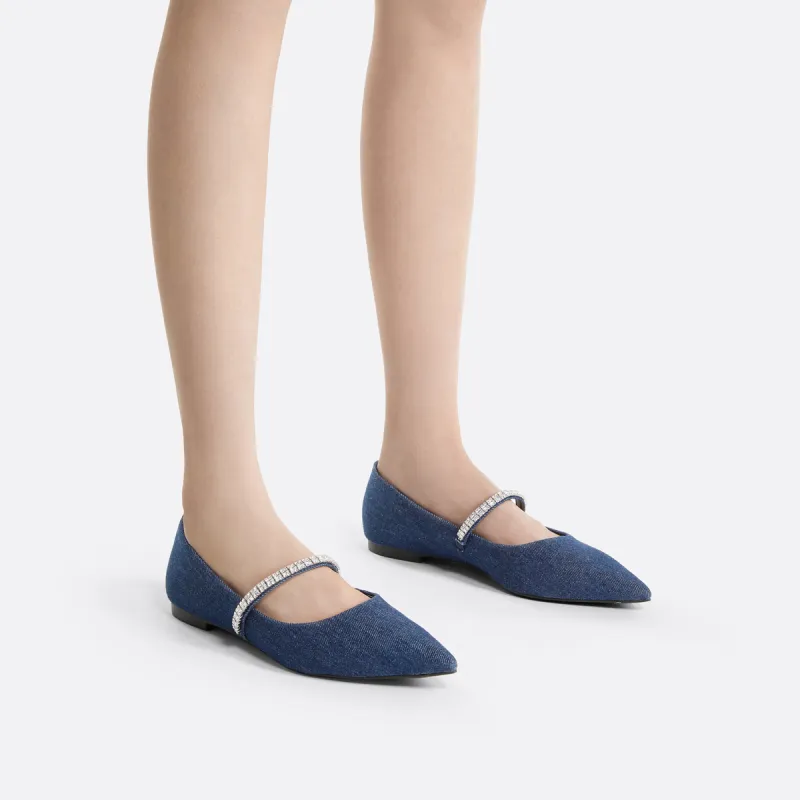 CHARLES&KEITH Small CK Casual Single Shoes 1cm Women's Multicolor-7