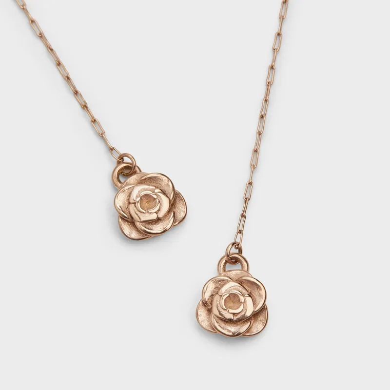 CHARLES&KEITH Stainless Steel Earrings Women's Rose Gold/Silver-4