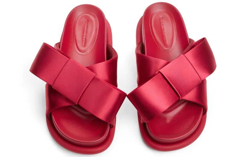 CHARLES&KEITH Composite Sole Slip Resistant Slide Slippers 3.5cm Women's-15