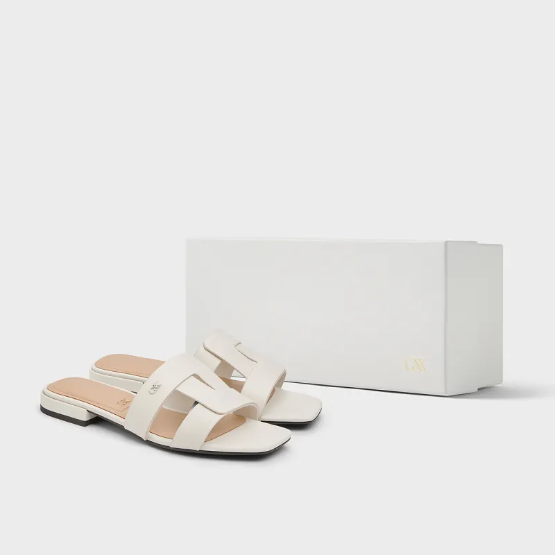 CHARLES&KEITH Composite Sole Slide Slippers 2cm Women's-4