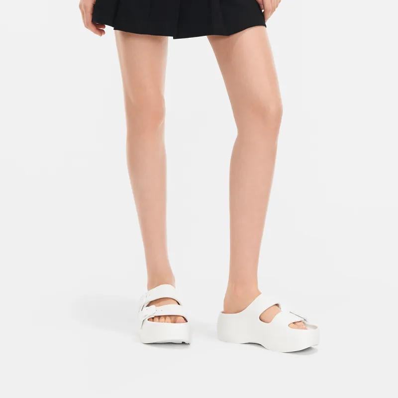 CHARLES&KEITH EVA Slide Slippers 5cm Women's-9
