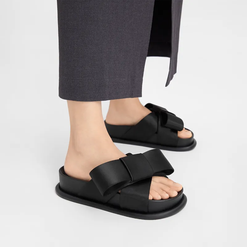CHARLES&KEITH Composite Sole Slip Resistant Slide Slippers 3.5cm Women's-6