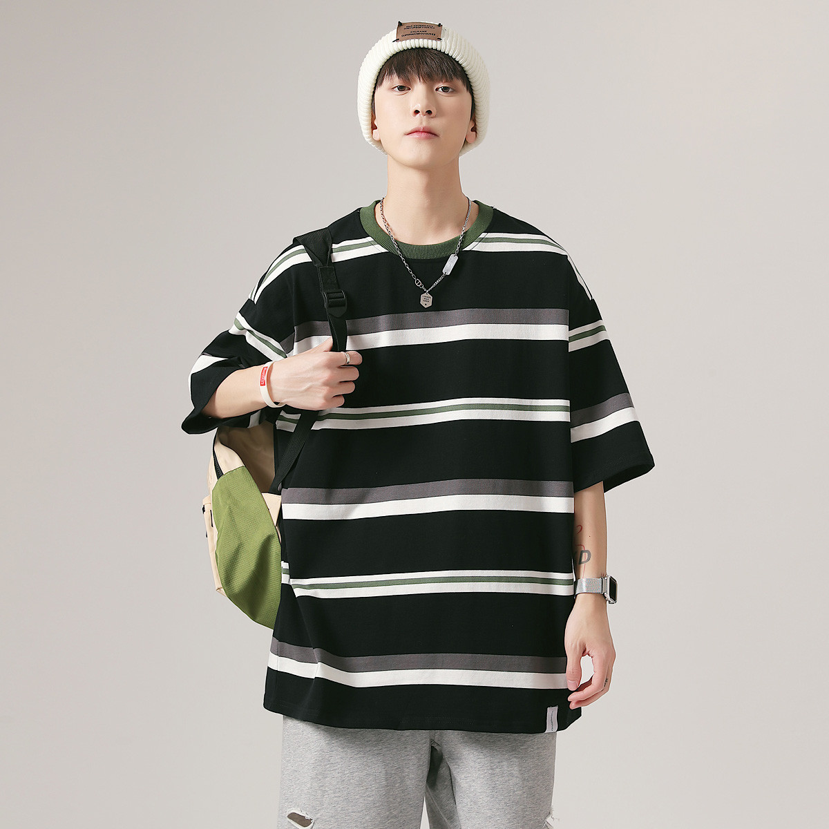 Tシャツ・カットソー ASPESI SS23 POISON SHIRT (G602_M27662024) ASPESI T-Shirts Unisex - POIZON