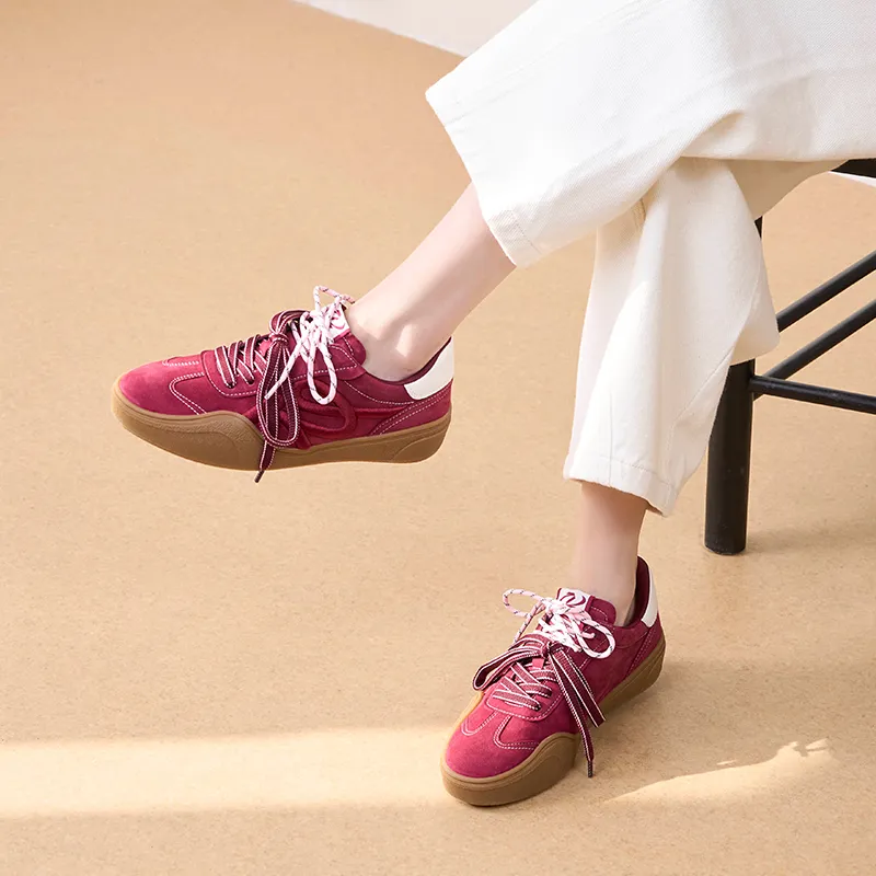 Talitaqoom Height Increasing Wear-Resistant Lightweight Slip-Resistant Low-Top Casual Shoes Women's-7