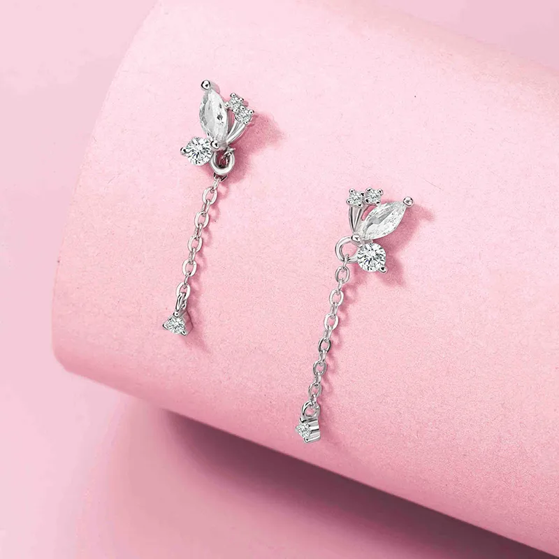 Disney S925 Silver Earrings Women's-1