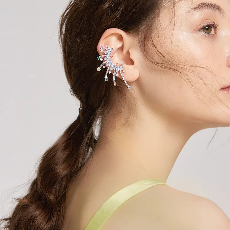 ZEGL Copper Ear Bone Clip Women's-2