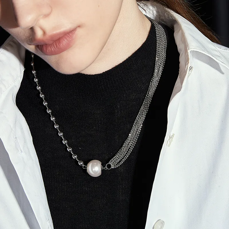 ZEGL Artificial Pearl Necklaces Women's-1
