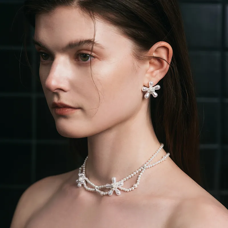 ZEGL Artificial Pearl Necklaces Women's-3