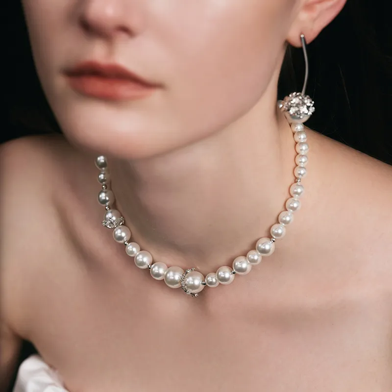 ZEGL Artificial Pearl Necklaces Women's-3